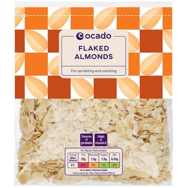 Ocado Flaked Almonds   200g