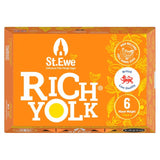 St. Ewe Rich Yolk Free Range Eggs   6 per pack GOODS M&S   