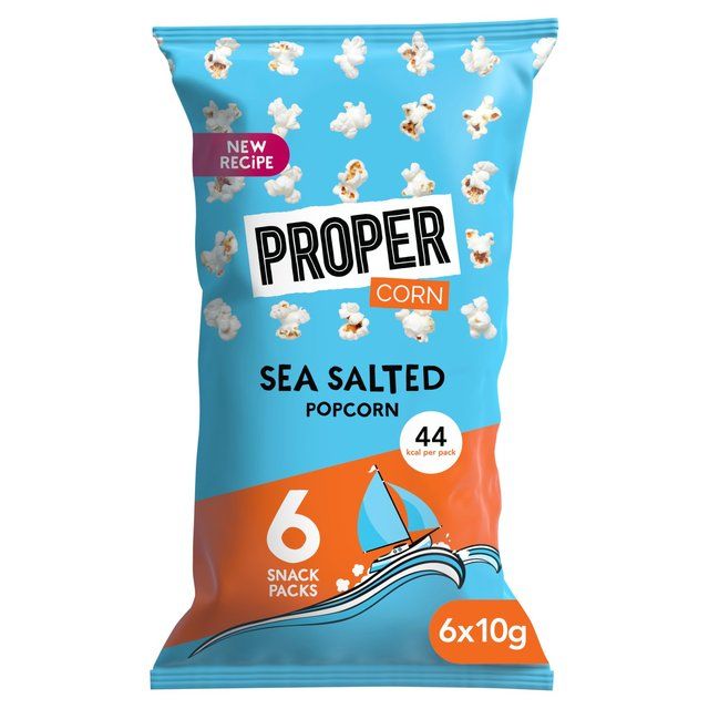 Propercorn Lightly Sea Salted Multipack   6 per pack