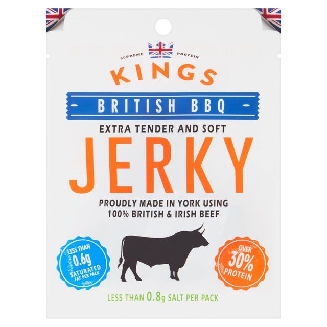 Kings Elite Snacks BBQ Beef Jerky   25g GOODS M&S   