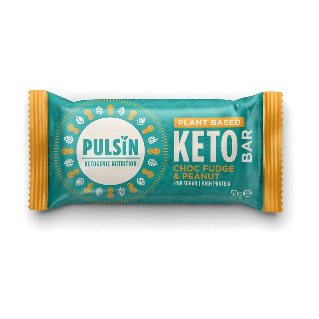 Pulsin Keto protein Bar Chocolate & Fudge - 50g