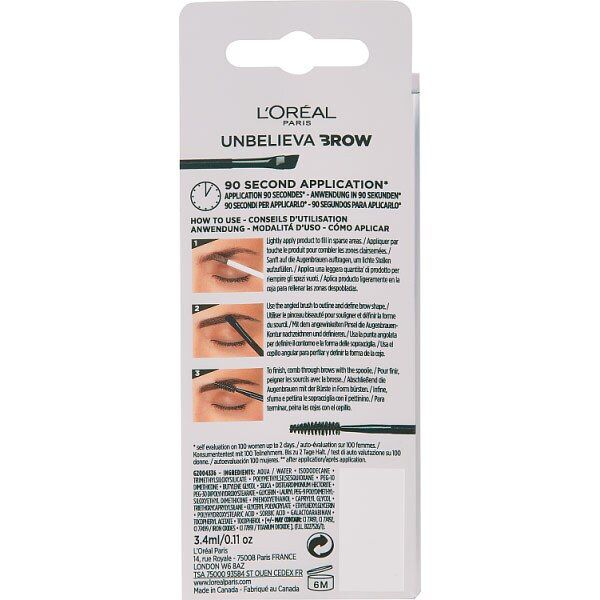 L'Oreal Paris Infallible 48H Unbelievabrow 8.0 Light Blonde GOODS Superdrug   