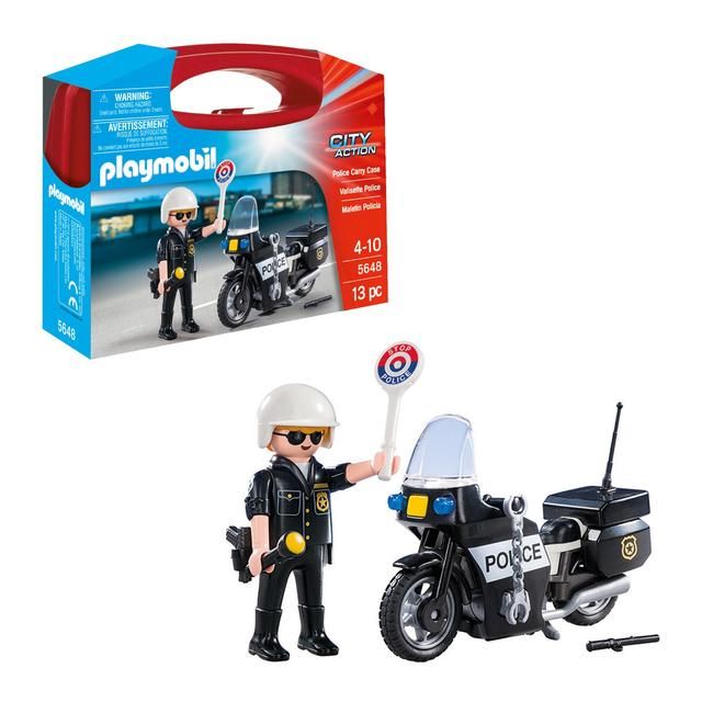 Playmobil 5648 City Action Police Small Carry Case