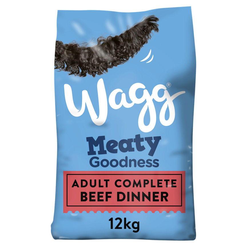 Wagg Meaty Goodness Adult Dog Dry Food Complete Beef Dinner