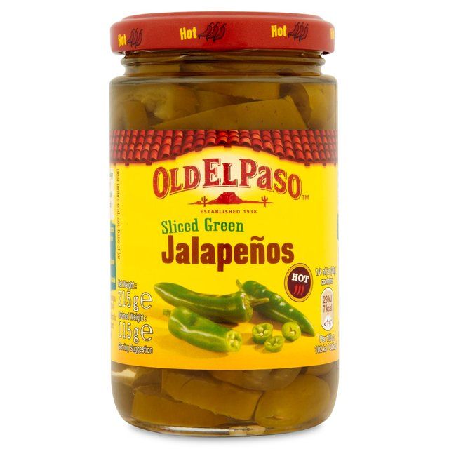 Old El Paso Sliced Green Jalapenos   215g GOODS M&S   