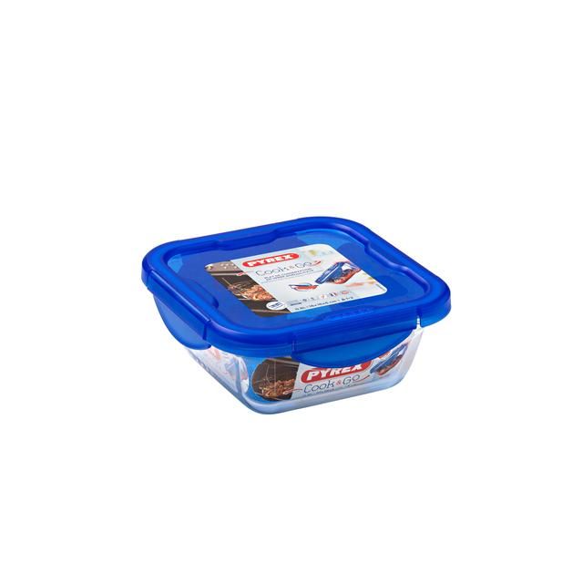 Pyrex Cook&Go Square Glass Roaster Small 16cm