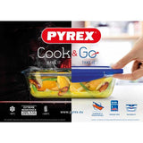 Pyrex Cook&Go Glass Roaster Large 30cm GOODS M&S   