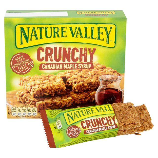 Nature Valley Crunchy Maple Syrup Cereal Bars   5 x 42g