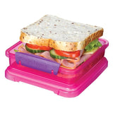 Sistema Sandwich Boxes Assorted Colours   3 per pack GOODS M&S   