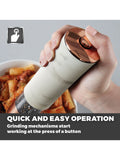 Tower White Electric Salt & Pepper Mill