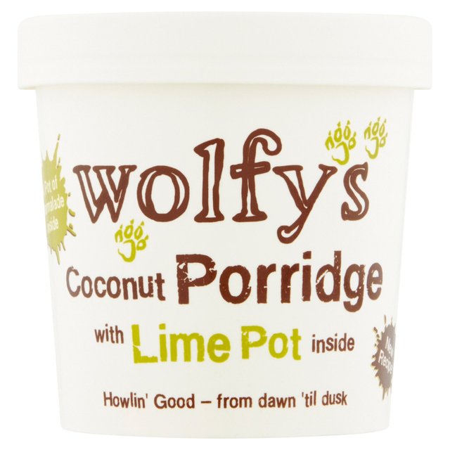 Wolfy's Coconut & Lime Porridge Pot   110g GOODS M&S   