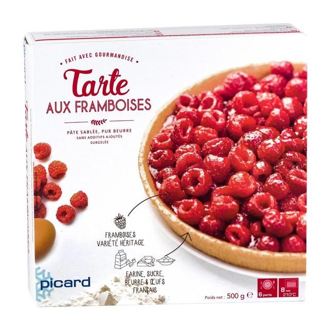 Picard Raspberry Tart   500g GOODS M&S   