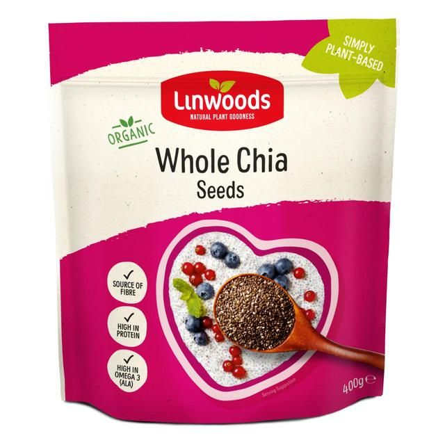 Linwoods Organic Whole Chia Seed   400g