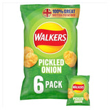 Walkers Pickled Onion Multipack Crisps   6 per pack GOODS M&S   