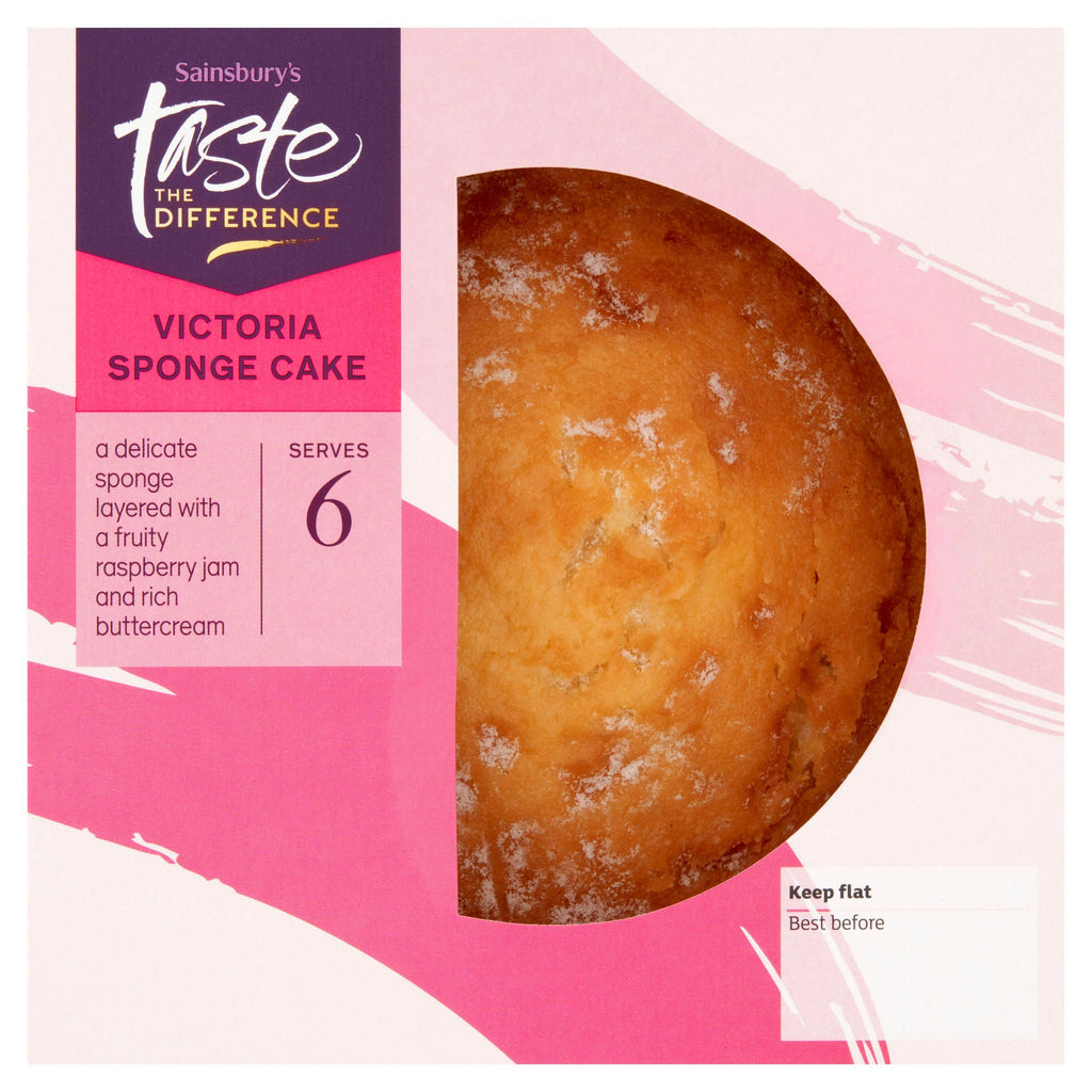 Sainsbury's Victoria Sponge Cake, Taste the Difference 345g