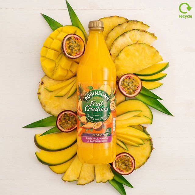 Robinsons Fruit Creations Pineapple Mango & Passionfruit No Added Sugar   1L GOODS M&S   