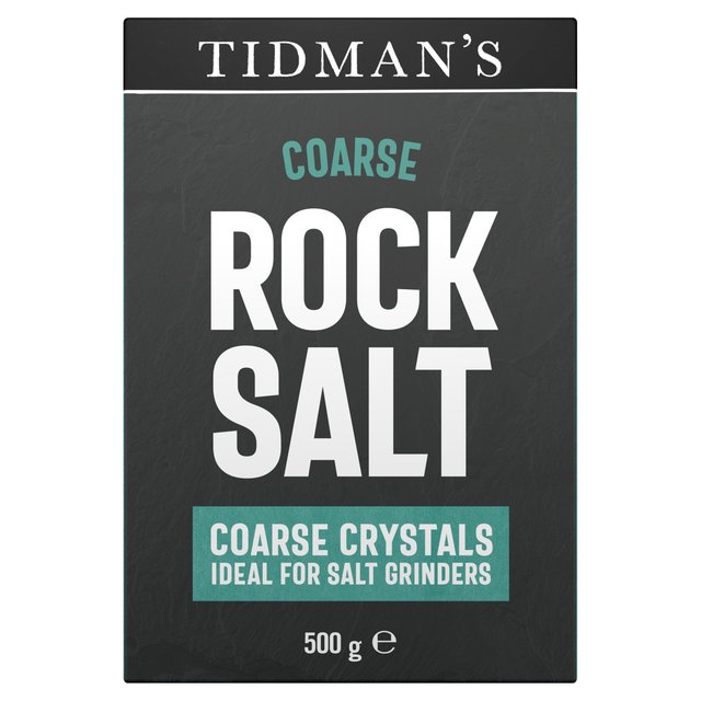 Tidman's Natural Rock Salt   500g