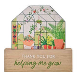 The Cottage Garden Greenhouse Plaque 'Thank You' GOODS Superdrug   