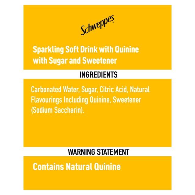 Schweppes Tonic Water   24 x 200ml GOODS M&S   