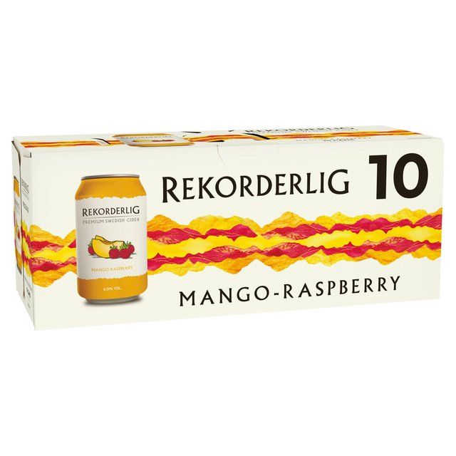 Rekorderlig Mango & Raspberry Cider   10 x 330ml