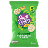 Snack a Jacks Sour Cream &amp; Chive Multipack Rice Cakes   5 per pack