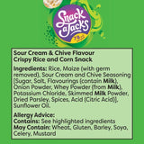 Snack a Jacks Sour Cream &amp; Chive Multipack Rice Cakes   5 per pack