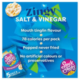 Snack a Jacks Salt &amp; Vinegar Multipack Rice Cakes   5 per pack