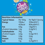 Snack a Jacks Salt &amp; Vinegar Multipack Rice Cakes   5 per pack