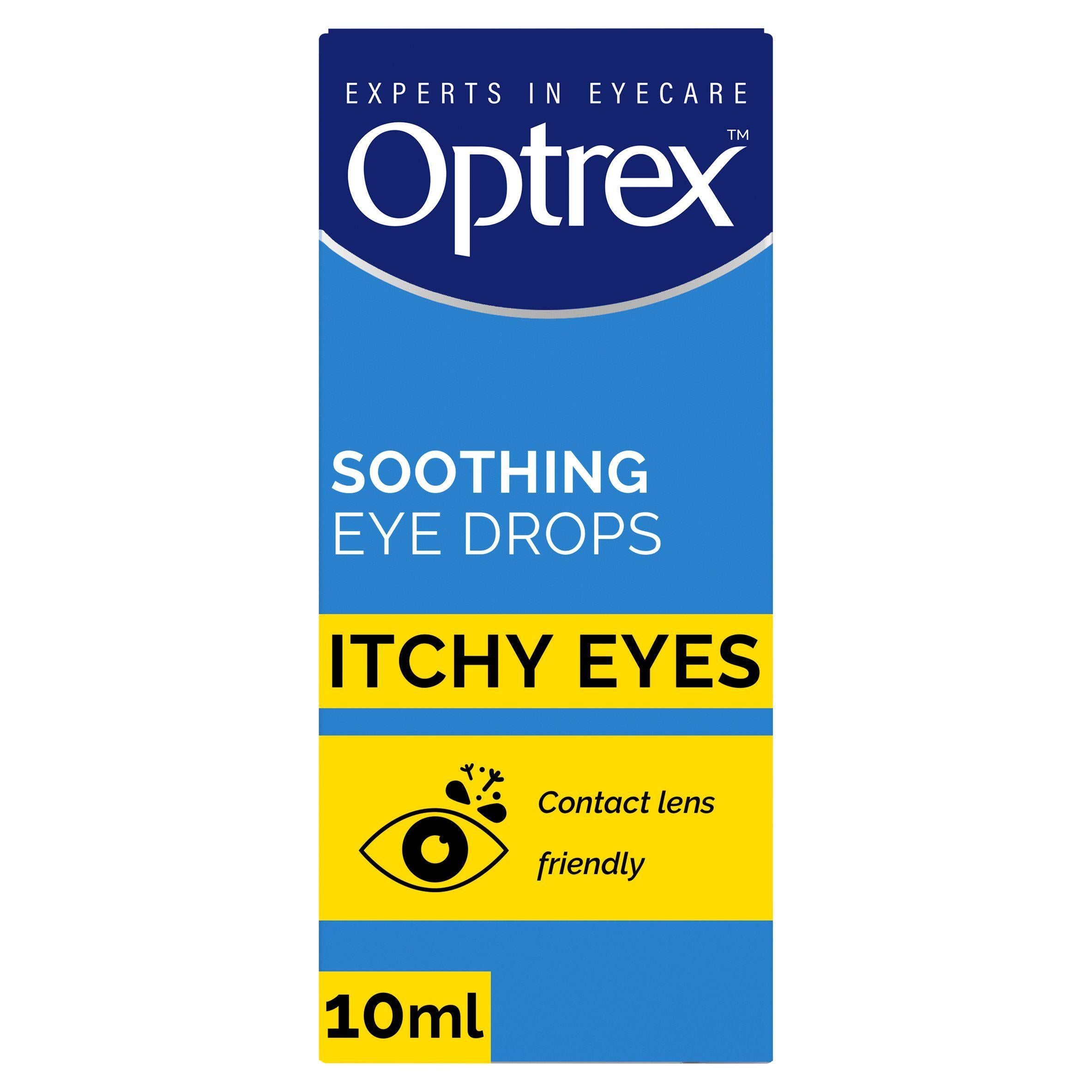 Optrex Itchy Eyes Soothing Eye Drops 10ml GOODS Sainsburys   