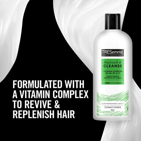 TRESemme Replenish & Cleanse Conditioner 680ml