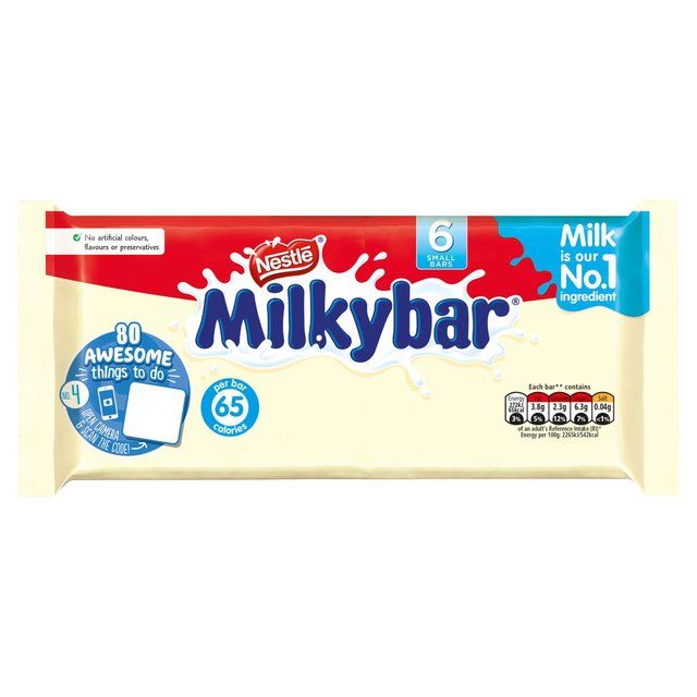 Milkybar White Chocolate Kid Bar Multipack   6 x 12g GOODS M&S   