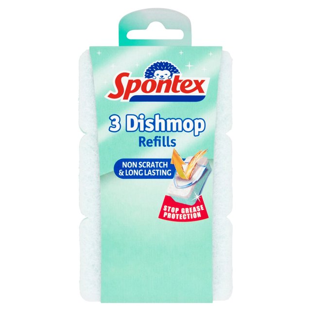 Spontex Non Scratch Dishmop Refills   3 per pack GOODS M&S   