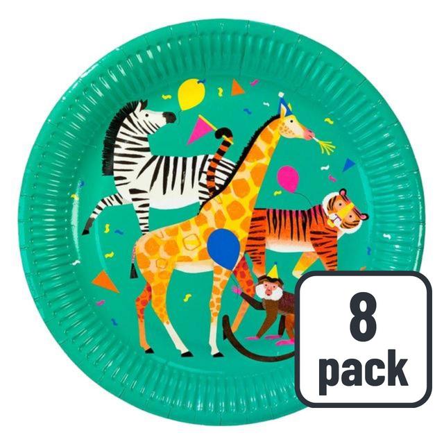 Talking Tables Animal Party Plates   8 per pack GOODS M&S   