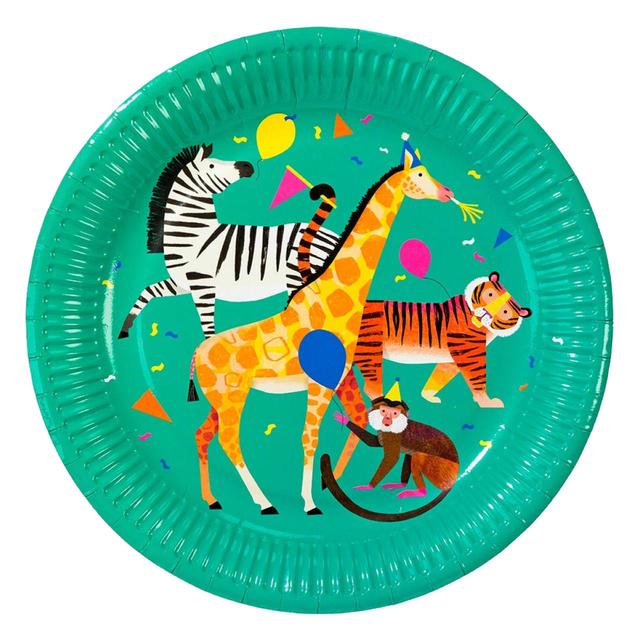 Talking Tables Animal Party Plates   8 per pack GOODS M&S   