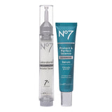 No7 LABORATORIES Line Correcting Booster Serum & Protect & Perfect Intense ADVANCED Serum 30ml Bundle GOODS Boots   