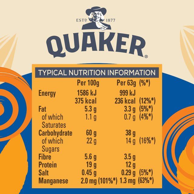 Quaker Oat So Simple Protein Porridge Cereal Pot Golden Syrup   63g GOODS M&S   