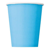 Powder Blue Paper Party Cups   8 per pack GOODS M&S   