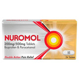 Nuromol 200mg/500mg Ibuprofen and Paracetamol Tablets 24s GOODS Superdrug   