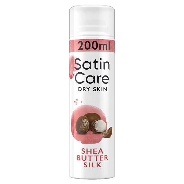 Venus Satin Care Shaving Gel Dry Skin Shea Butter 200ml GOODS Superdrug   