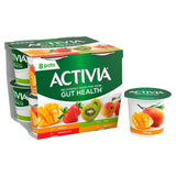 Activia Mango Strawberry Kiwi & Apricot Multipack Fruit Yoghurt   8 x 115g