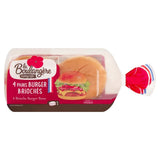 La Boulangere 4 Brioche Burger Buns   4 per pack