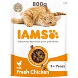 IAMS Vitality Adult Cat Food With Fresh Chicken 800g