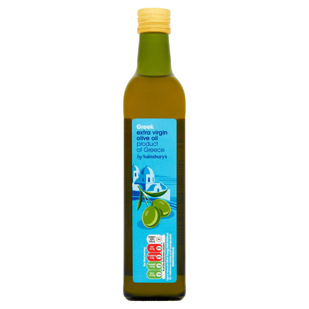 Sainsbury's Greek Olive Oil, Extra Virgin 500ml