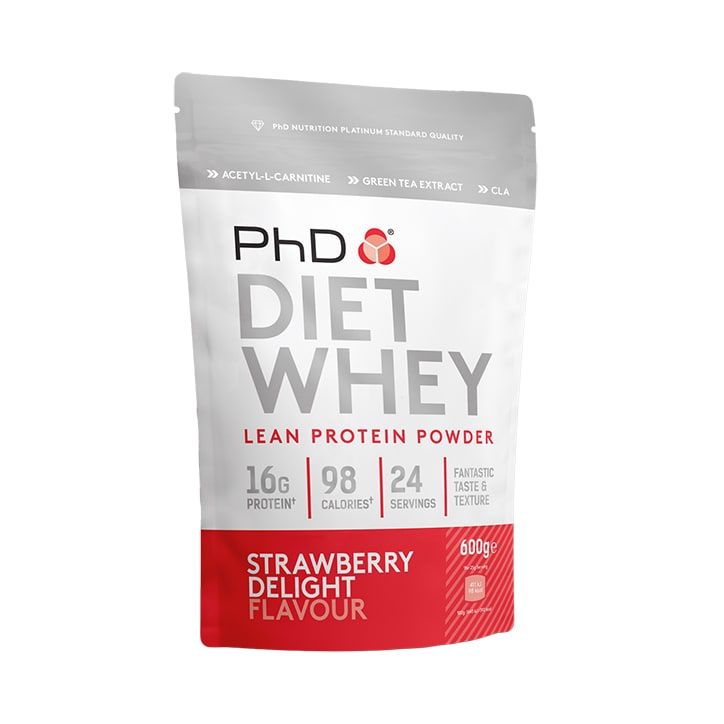 PhD Diet Whey Powder Strawberry Delight 600g