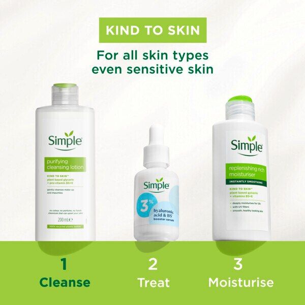 Simple Kind to Skin Purifying Cleansing Lotion 200ml GOODS Superdrug   