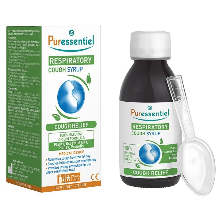 Puressentiel Respiratory Cough Syrup 125 ml GOODS Holland&Barrett   