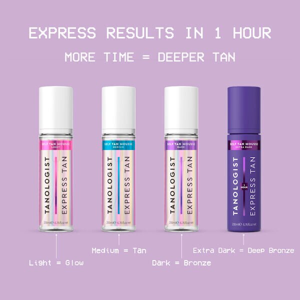 Tanologist Express Extra Dark Mousse