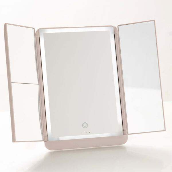 STYLPRO Get Up and Glow Up Bi-Folding Mirror GOODS Superdrug   