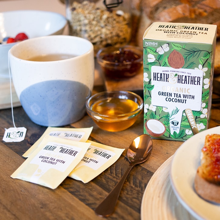Heath & Heather Organic Lemon & Ginger 20 Tea Bags - McGrocer