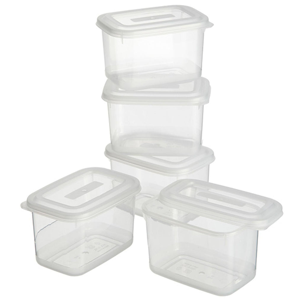 Sainsbury's Home Basics Storage 220ml 5pk